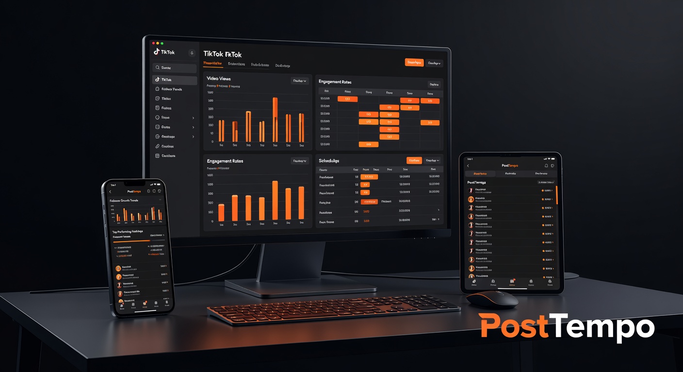 PostTempo Best Time engine showing personalized posting schedule optimization